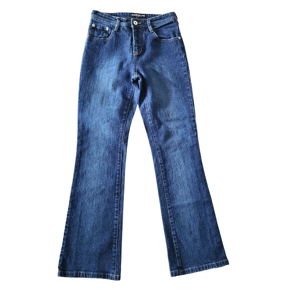 VTG Express Y2K Jeans Women's Size 3/4 High Rise Flare Jeans Stretch